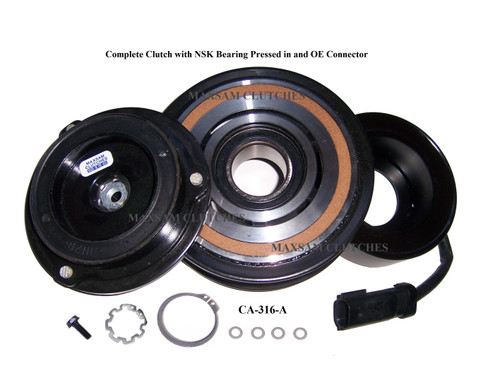 Dodge Durango, 2004  - 2007, 3.7, 4.7 Liter, AC Compressor Complete CLUTCH (Read Details) Made by Maxsam Clutches in the USA