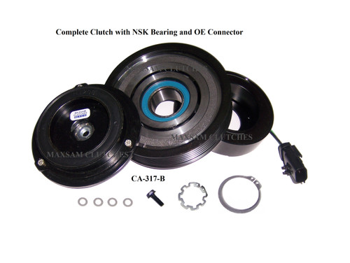 Chrysler 200 2011 - 2014 3.6 Liter, AC Compressor Complete CLUTCH (Read Details) Made by Maxsam Clutches in the USA