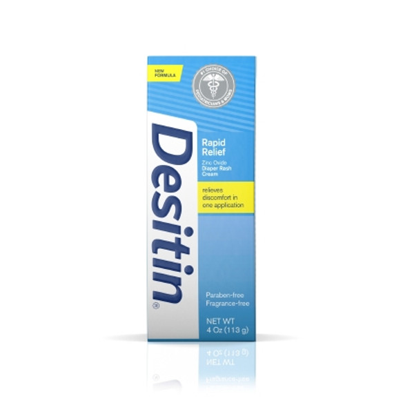 2X Diaper Rash Treatment Desitin® Rapid Relief 4 oz. Tube Scented Cream