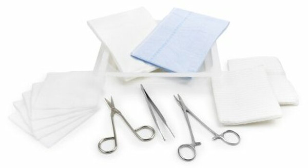 McKesson Laceration Tray with Instruments