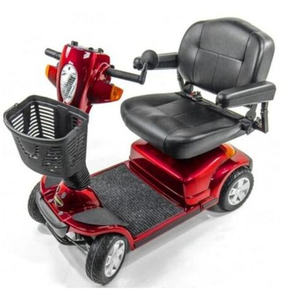 4 Wheel Electric Scooter Maxima 500 lbs. Weight Capacity Red / Blue