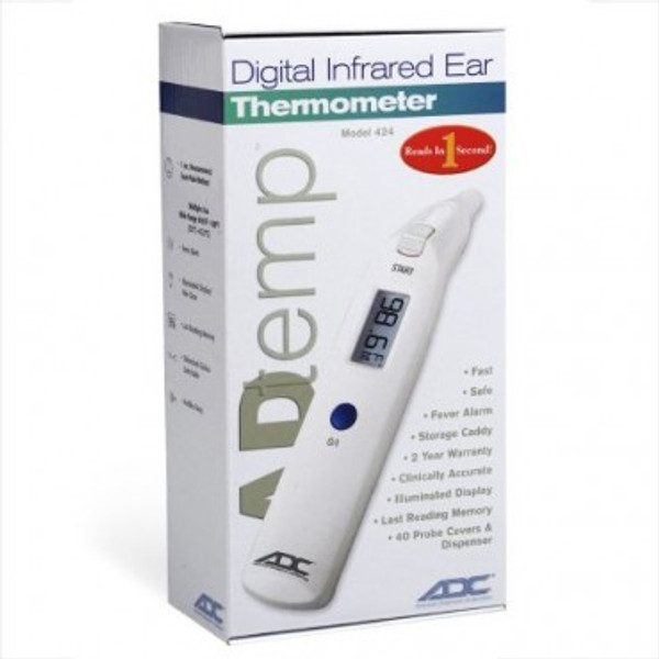 5X Tympanic Ear Thermometer Adtemp™ Ear Probe Handheld