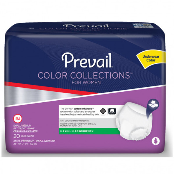 2X Prevail Color Collections Underwear for Women