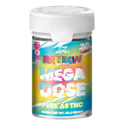 Enjoy a Rainbow of Fruity Flavors with Mega-Dose 25mg Delta 9 Gummies - Rainbow Enjoy a Rainbow of Fruity Flavors with Mega-Dose 25mg Delta 9 Gummies - Rainbow