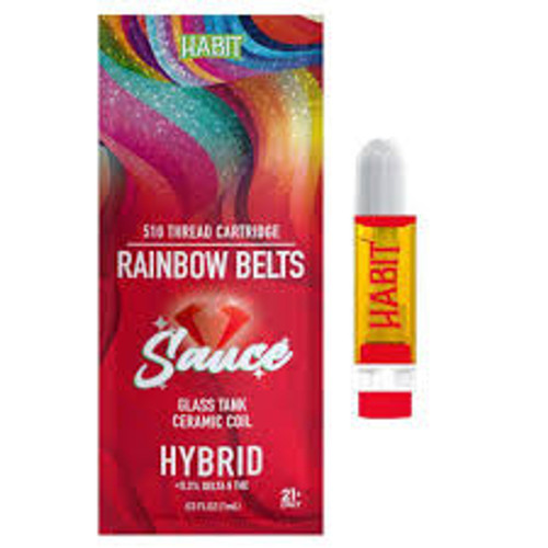 THCA Rainbow Belts 1 Gram Vape Cartridge
