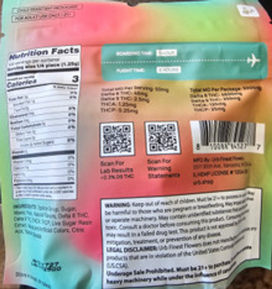 Guava Gelato THCA Live Sugar Gummies - 5000mg