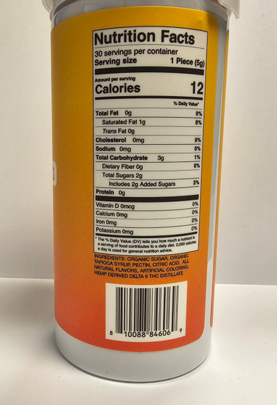 Mango Mistress Delta 9 THC Gummies - 450mg