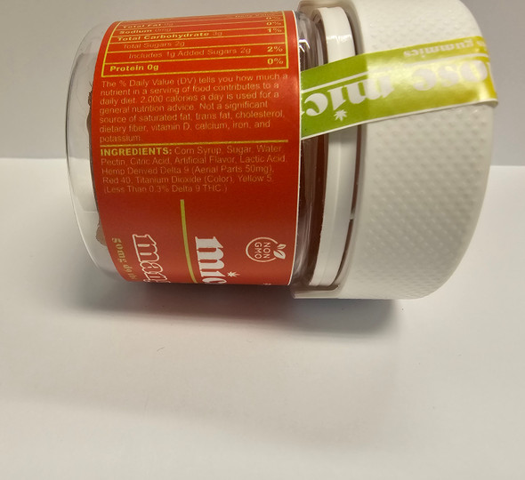 Micro-Dose 5mg Delta 9 Gummies - Mango Passion