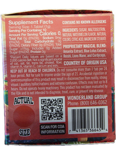 Psychedelic Mushroom Tabs