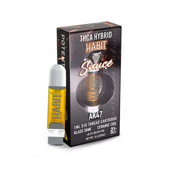 THCA Sauce Vape Cartridge  - AK-47