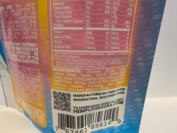 Mega Dose Cotton Candy Lemonade Gummies