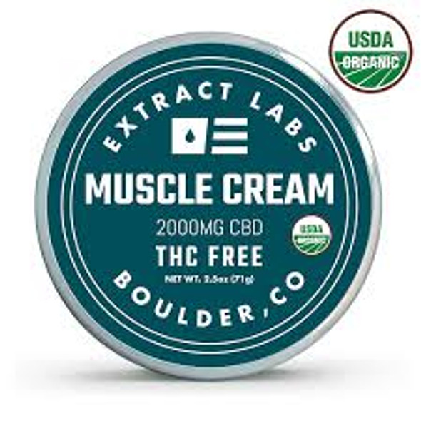 THC Free CBD Muscle Cream