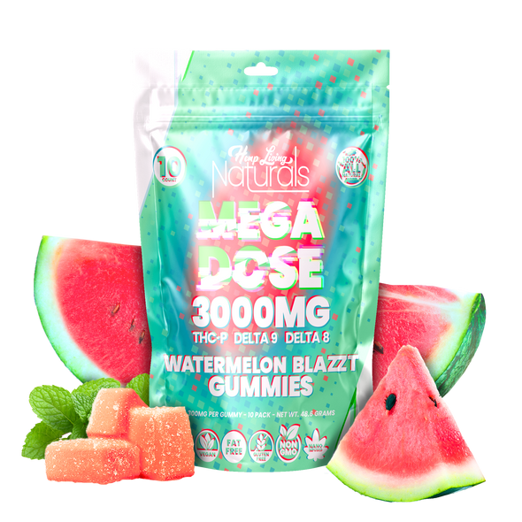 All Natural Watermelon Blazzt Gummies