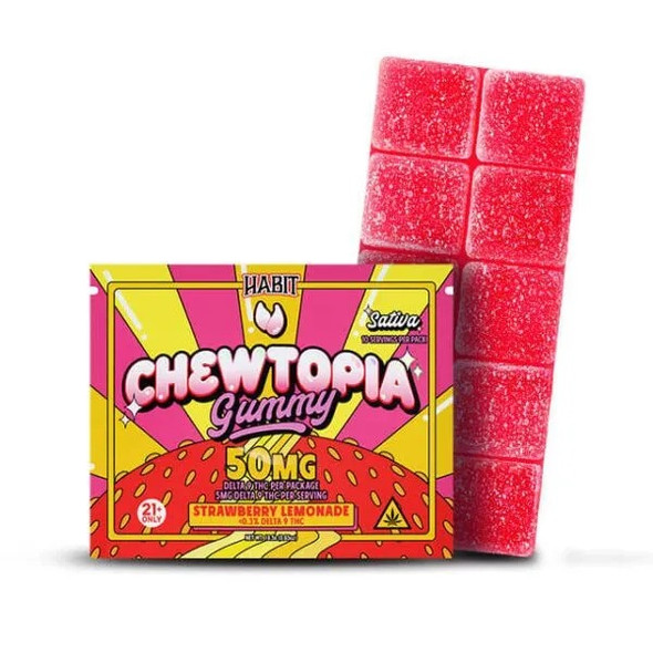 50mg Delta 9 Strawberry Lemonade Gummy