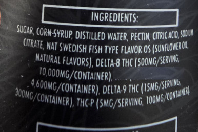 Cherry Bomb 15000mg THC Gummies