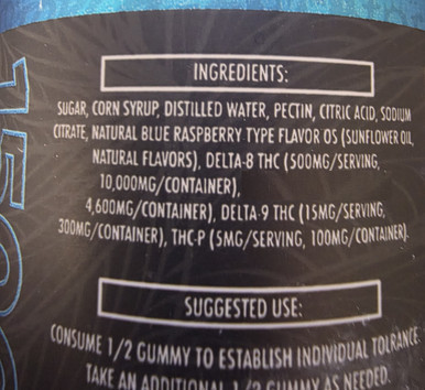 750mg per Gummy THC Gummies Sauk City WI