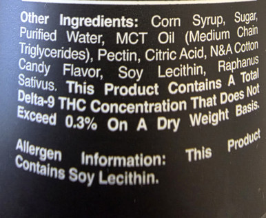 Mixed Cannabinoid Cotton Candy Swirl Gummies