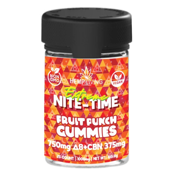 Delta 8 Extreme Nite Time Gummies with CBN