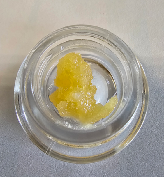 THCA Live Rosin Sugar Badder at GreenRX Sauk City WI