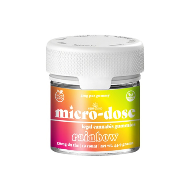 50mg Rainbow Delta 9 Gummies