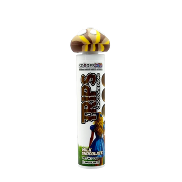 Milk Chocolate Trips Mushroom Chocolate Drops