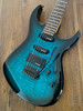 Fernandes HSS Super Strat, Quilted Aqua Burst, Late 1990s