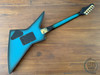 Aria Pro II, Explorer Guitar, ZZ Deluxe, Blue Black Burst, MIJ, 1983
