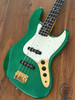 Fender Jazz Bass, ‘62 Gold, CUSTOM EDITION, 1993, Charcoal Green,