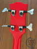 Greco TV Bass Guitar, Red, Made In Japan, 1990, TVB-45