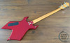 BC Rich Warlock Bass Guitar, Candy Apple Red, 2000’s