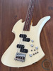 BC Rich, Mockingbird Bass, FRETLESS, White, 1985, NJ, MB-20