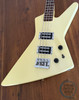 Fernandes, Explorer Bass, White, MIJ 1985, Model BXB-55
