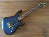 Fernandes HSS Super Strat, Quilted Blue Burst, MIJ, 1990s