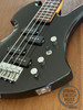 BC Rich Mockingbird Bass, Metallic Black, 2000s, Dual P Pickups