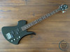 BC Rich Mockingbird Bass, Metallic Black, 2000s, Dual P Pickups
