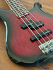 Fernandes Revolver Bass, 1990s, FRB-40, Quilted Red Burst