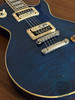 Edwards (ESP), Les Paul Guitar, Blue Quilt Top, MIJ, 2014, Seymour Duncan SH-4 and SH-1