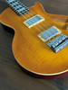 Edwards Les Paul Bass, by ESP, Flamed Amber Burst, 1998, Made In Japan