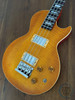 Edwards Les Paul Bass, by ESP, Flamed Amber Burst, 1998, Made In Japan