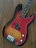 Fender Precision Bass, '62, 3 Tone Sunburst, 1997, Red Tort Guard