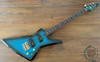 Aria Pro II, Explorer Bass, ZZB Deluxe, MIJ 1983, Blue Black Burst