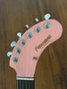 Fernandes ZO-3, Shell Pink, 2000s Nomad Travel Guitar, w/Onboard Speaker