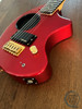 Fernandes ZO-3, Metallic Red, 2000s Nomad Travel Guitar, w/Onboard Speaker