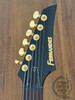 Fernandes HSS Super Strat, Quilted Aqua Burst, MIJ, 1990s