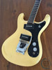 Mosrite Avenger Guitar, The Ventures Model, Aged White, MIJ 1970s