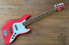 Fender Jazz Bass, RARE, ’65-US Bound, Candy Red, 2004, USA Pickups, Hard Case