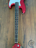 Fender Jazz Bass, RARE, ’65-US Bound, Candy Red, 2004, USA Pickups, Hard Case