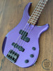 Fernandes Revolver Bass, Metallic Purple, MIJ, 1990s, FRB-60, Original Case