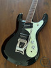 Mosrite of California Guitar, Super Excellent 65, Black, 2000s, AS NEW, OHSC