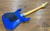 Charvel Stratocaster Guitar, By Jackson, CDS-045, SSH, Blue , MIJ 1992